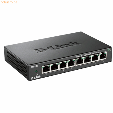 D-Link D-Link DES-108 8-Port Layer2 Fast Ethernet Switch D-Link D-Link DES-108 8-Port Layer2 Fast Ethernet Switch von D-Link