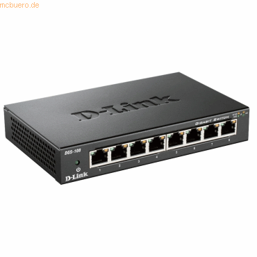 D-Link D-Link DGS-108 8-Port Layer2 Gigabit Switch von D-Link