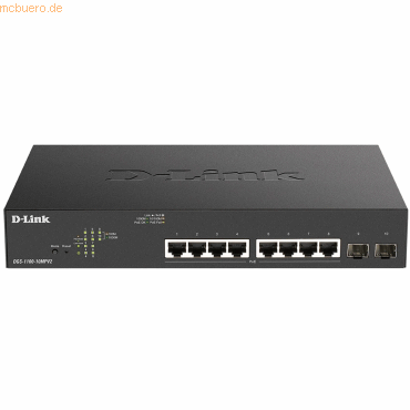 D-Link D-Link DGS-1100-10MPV2 10-Port PoE+ Gigabit Smart Switch D-Link D-Link DGS-1100-10MPV2 10-Port PoE+ Gigabit Smart Switch von D-Link