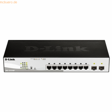 D-Link D-Link DGS-1210-08P 8-Port Layer2 PoE Smart Managed Gigabit von D-Link