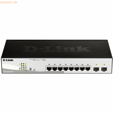 D-Link D-Link DGS-1210-10P 10-Port Layer2 PoE Gigabit Smart Managed von D-Link