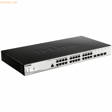 D-Link D-Link DGS-1210-28P/ME/E 28-Port Layer2 PoE GBit Smart Managed von D-Link