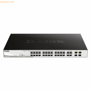 D-Link D-Link DGS-1210-28P 28-Port Layer2 PoE Gigabit Smart Managed von D-Link