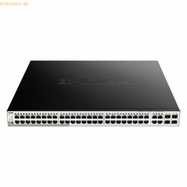 D-Link D-Link DGS-1210-52MP 52-Port Layer2 Smart Managed 48x PoE von D-Link