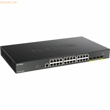 D-Link D-Link DGS-1250-28XMP 28-Port Smart Mgd. PoE+ Gigabit Switch von D-Link