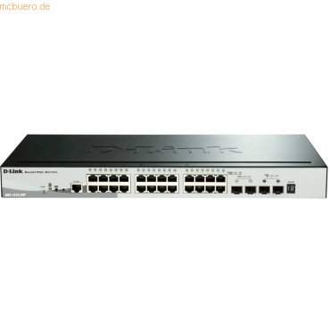 D-Link D-Link DGS-1510-28P 28-Port Smart Managed PoE Gigabit Stack von D-Link