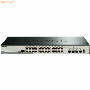 D-Link D-Link DGS-1510-28X 28-Port Smart Managed Gigabit Stack Switch von D-Link