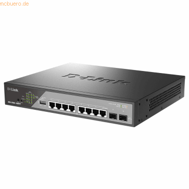 D-Link D-Link DSS-200G-10MPP/E 10-Port Desktop Gigabit PoE Switch von D-Link