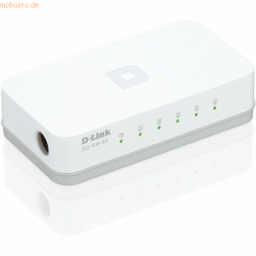 D-Link D-Link GO-SW-5E 5-Port Easy Desktop Switch von D-Link