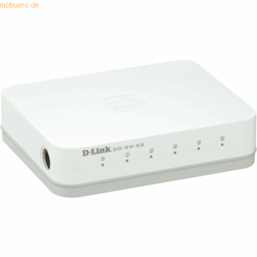 D-Link D-Link GO-SW-5G 5-Port Gigabit Easy Desktop Switch von D-Link