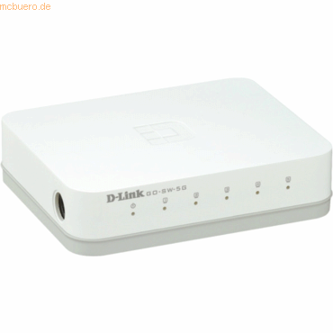 D-Link D-Link GO-SW-5G 5-Port Gigabit Easy Desktop Switch von D-Link