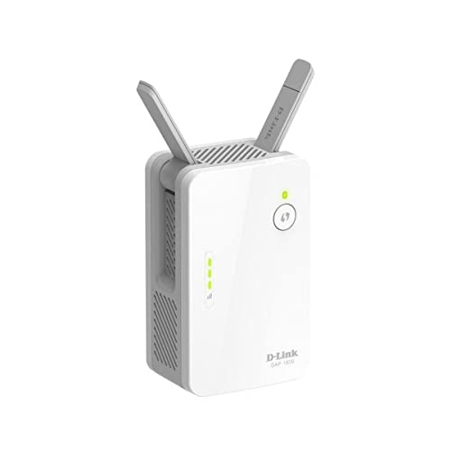 D-Link DAP-1620 AC1300 Wi-Fi Range Extender (bis zu 1200 Mbit/s, mit WPS-Taste) von D-Link