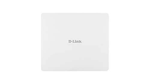 D-Link DAP-3666 Wireless AC1200 Wave 2 Dualband Outdoor PoE Access Point (bis zu 1200Mbit/s, WiFi4U Ready, MU-MIMO, IP68, Wand-/Mastmontage), weiß von D-Link