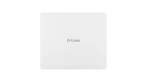 D-Link DAP-3666 Wireless AC1200 Wave 2 Dualband Outdoor PoE Access Point (bis zu 1200Mbit/s, MU-MIMO, IP68, Wand-/Mastmontage), weiß von D-Link