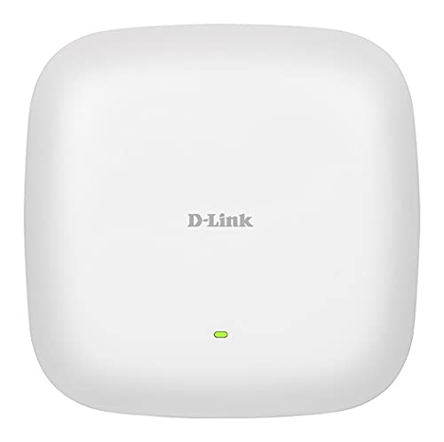D-Link DAP-X2850 AX3600 Wi-Fi 6 Dual-Band PoE Access Point (Indoor, 802.11ax, OFDMA, MU-MIMO, mehrere Betriebsmodi, WPA3, 2.5G Ethernet, zentralisierte Verwaltung) von D-Link