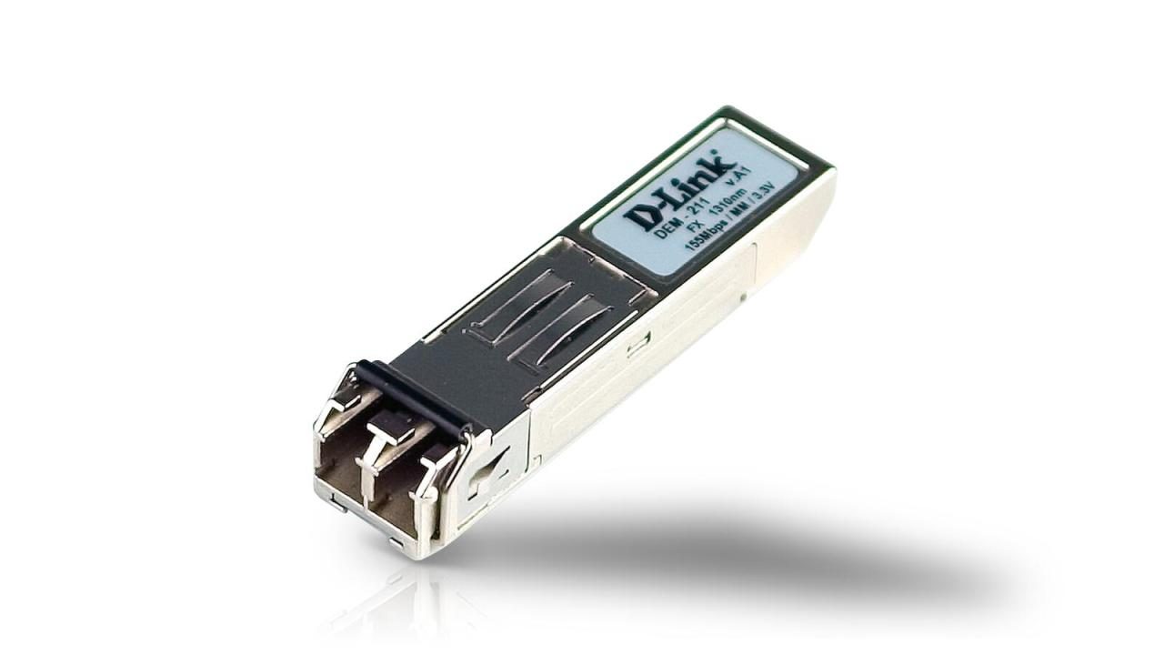 D-Link DEM-211 Transceiver-Modul 100Base-FX D-Link DEM-211 Transceiver-Modul 100Base-FX von D-Link