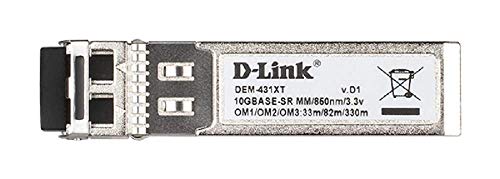D-Link DEM‑431XT SFP+ Transceiver (unterstützt 10 Gbit/s Ethernet) von D-Link