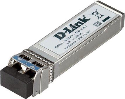 D-Link DEM 432XT - SFP+-Transceiver-Modul - 10GBase-SR - LC Single-Mode - Plug-in-Modul - 1310 nm (DEM-432XT) (B-Ware) von D-Link