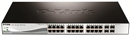 D-Link DES-1210-28P - 24-port Fast Ethernet PoE/PoE+ Smart Switch von D-Link