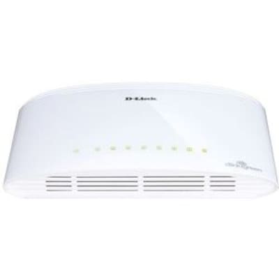 D-Link DGS-1008D 8-Port Desktop Gigabit Switch Green Ethernet von D-Link
