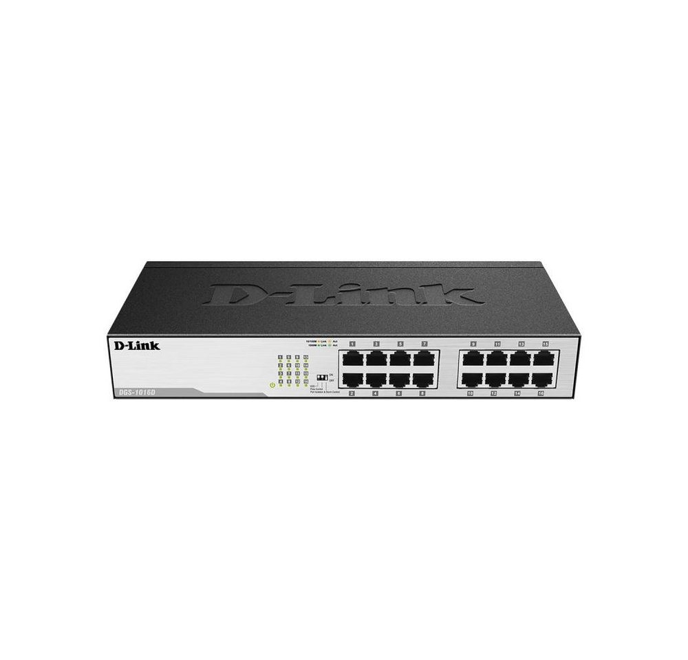 D-Link DGS-1016D Gigabit Switch WLAN-Router von D-Link