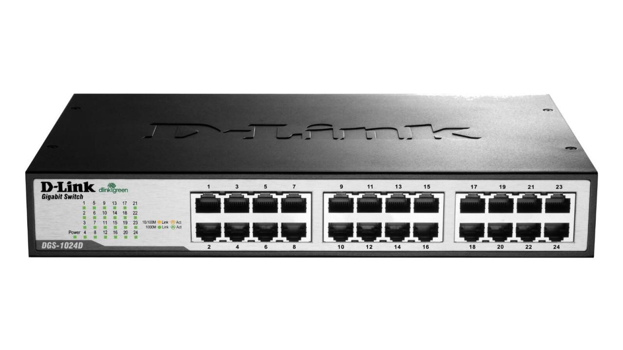 D-Link DGS-1024D 24-Port Gigabit Switch von D-Link