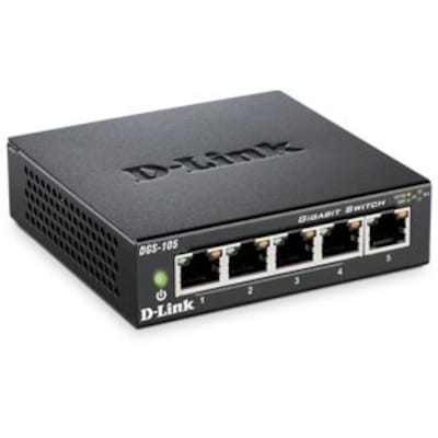 D-Link DGS-105 5-Port Desktop Gigabit Switch von D-Link