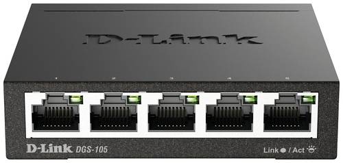 D-Link DGS-105 Netzwerk Switch 5 Port 1 GBit/s D-Link DGS-105 Netzwerk Switch 5 Port 1 GBit/s von D-Link