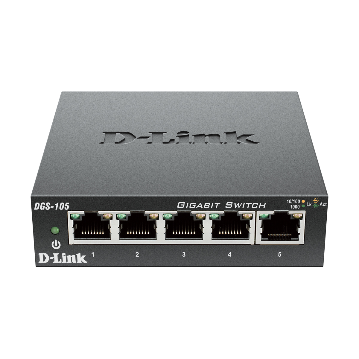 D-Link DGS-105 Unmanaged Switch [5x Gigabit Ethernet] von D-Link