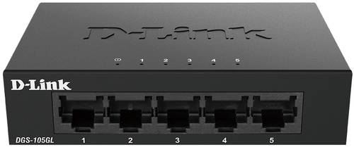 D-Link DGS-105GL/E Netzwerk Switch 5 Port 1 GBit/s von D-Link