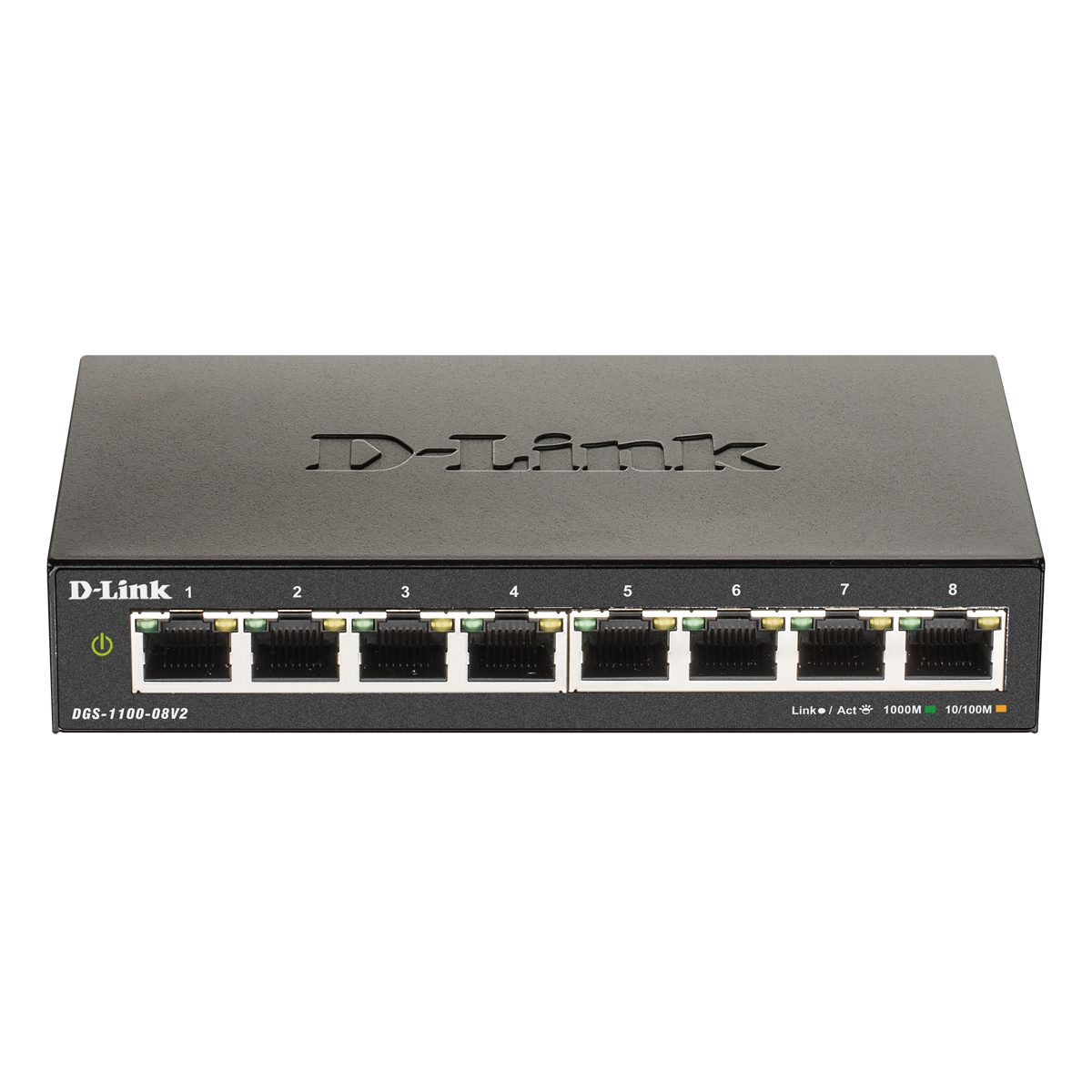 D-Link DGS-1100-08V2 Smart Managed Switch 8x Gigabit Ethernet von D-Link