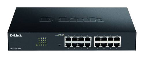 D-Link DGS-1100-16V2/E Netzwerk Switch RJ45 16 Port 32 Gbit/s von D-Link