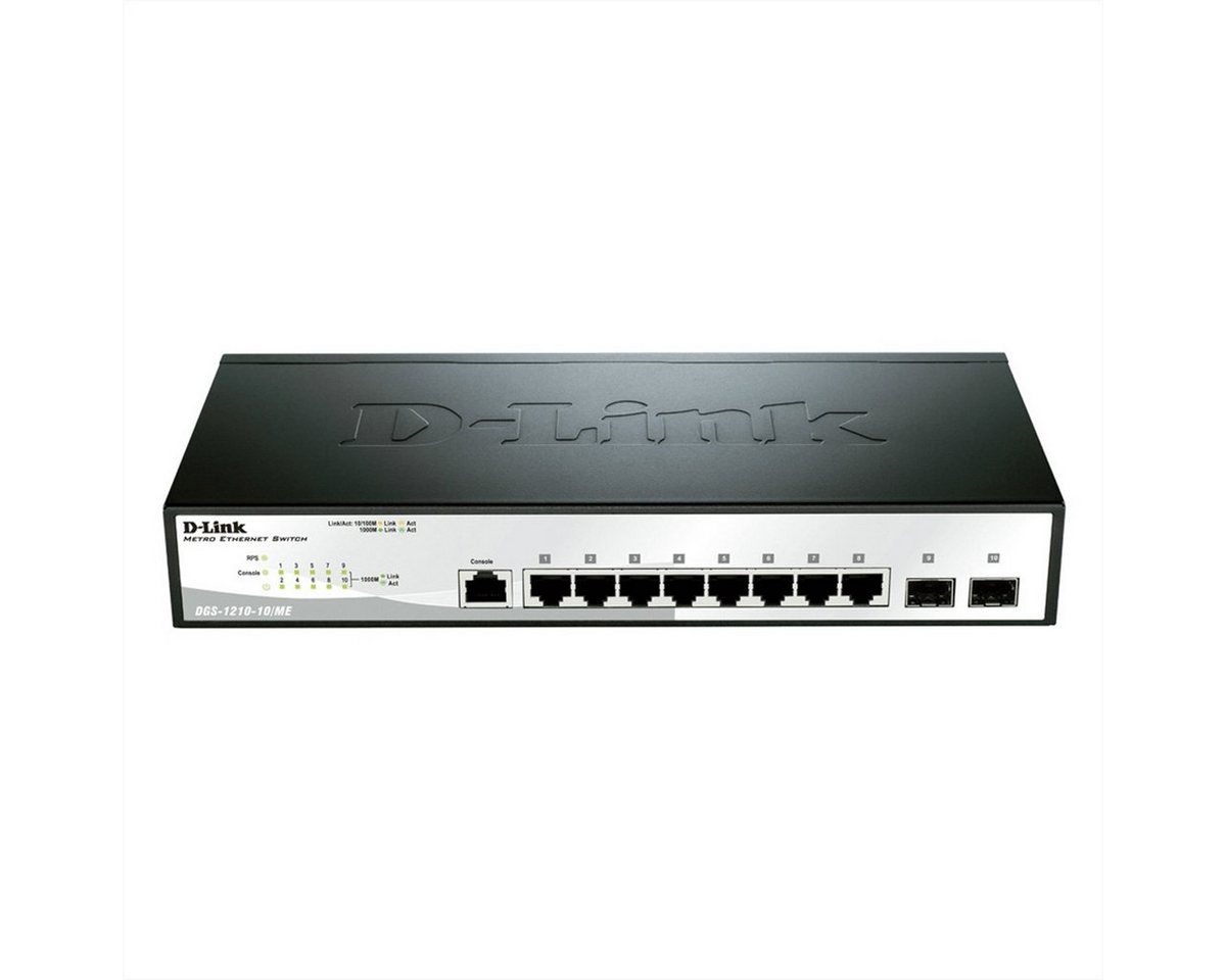 D-Link DGS-1210-10 10-Port Layer2 Switch Netzwerk-Switch von D-Link