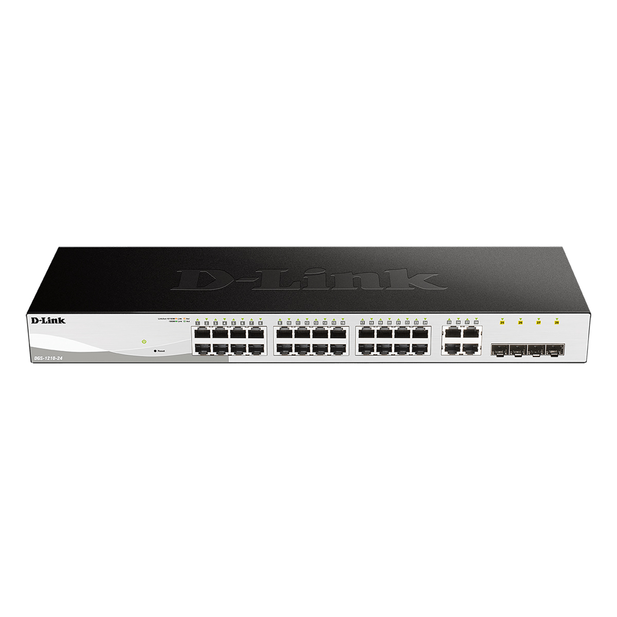 D-Link DGS-1210-24 Smart Managed Switch [24x Gigabit Ethernet, 4x GbE/SFP Combo] von D-Link