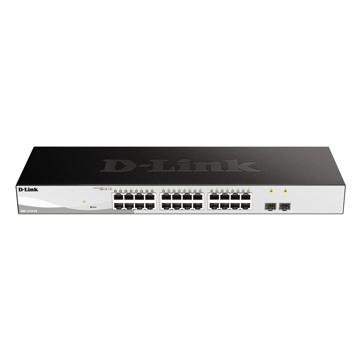 D-Link DGS-1210-26 Smart+ Managed Switch [24x Gigabit Ethernet, 2x GbE/SFP Combo] von D-Link