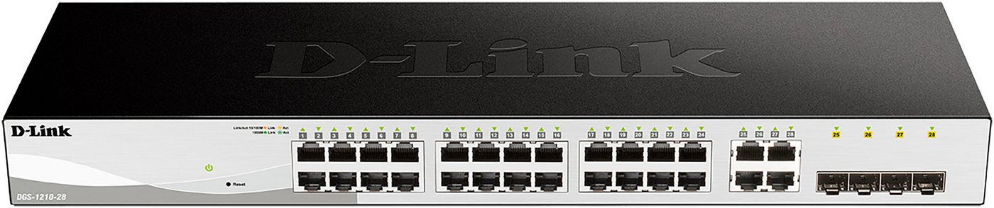 D-Link DGS-1210-28 28-Port Layer2 Smart Managed Gigabit Switch Netzwerk-Switch D-Link DGS-1210-28 28-Port Layer2 Smart Managed Gigabit Switch Netzwerk-Switch von D-Link