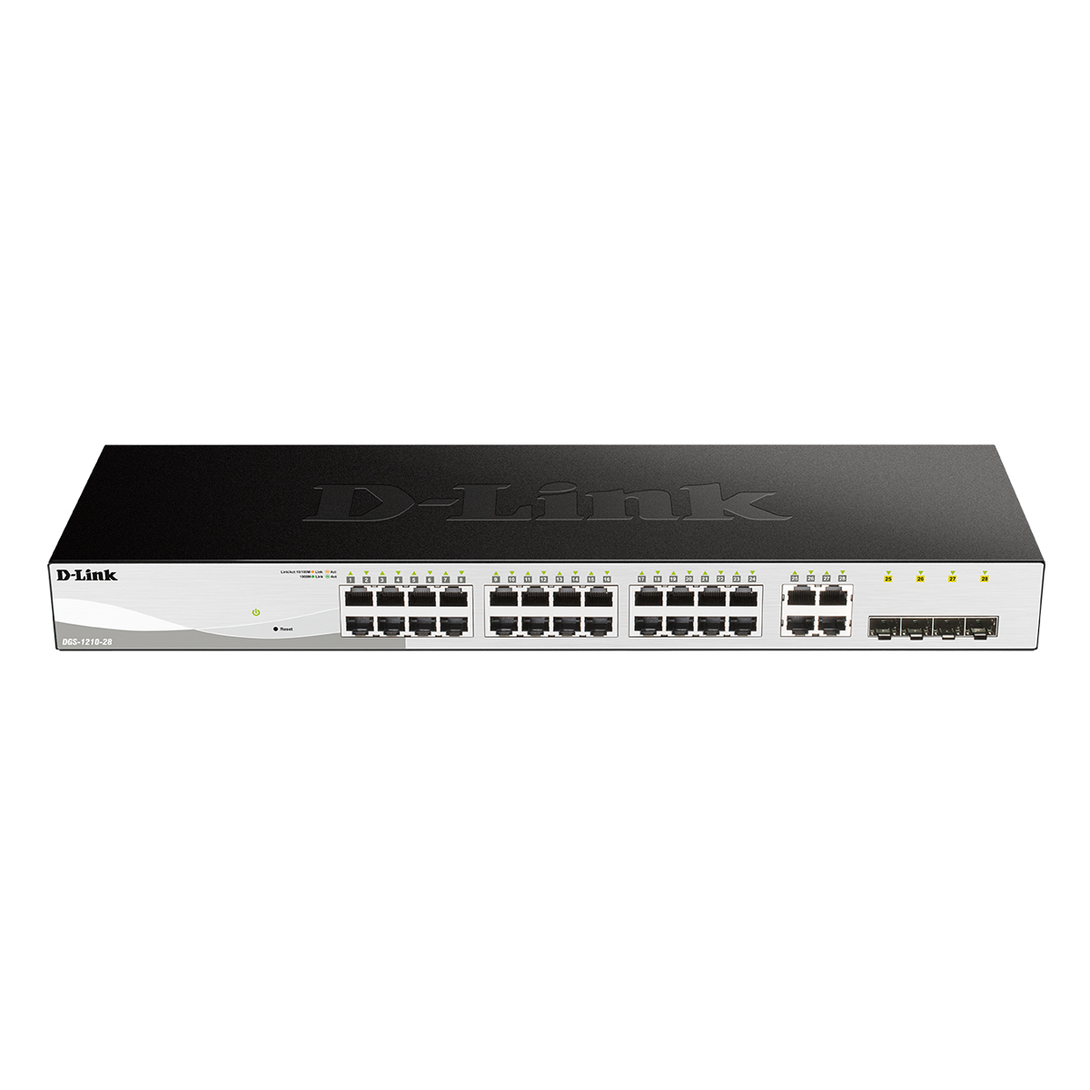 D-Link DGS-1210-28 Smart+ Managed Switch 24x Gigabit Ethernet, 4x GbE/SFP Combo D-Link DGS-1210-28 Smart+ Managed Switch 24x Gigabit Ethernet, 4x GbE/SFP Combo von D-Link