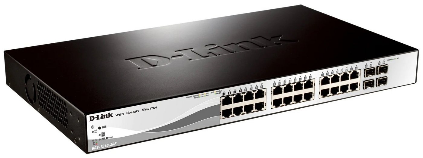 D-Link DGS-1210-28P 28Port Rackmount Netzwerk-Switch von D-Link