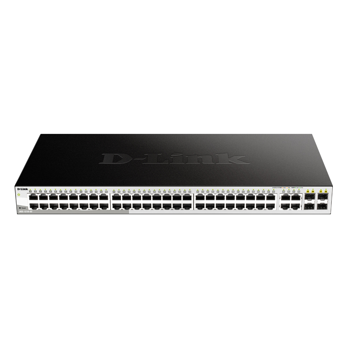 D-Link DGS-1210-52 Smart+ Managed Switch [48x Gigabit Ethernet, 4x GbE/SFP Combo] von D-Link