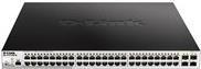 D-Link DGS 1210-52MP/ME - Switch - managed - 48 x 10/100/1000 (PoE) + 4 x Gigabit SFP - an Rack montierbar - PoE (370 W) von D-Link