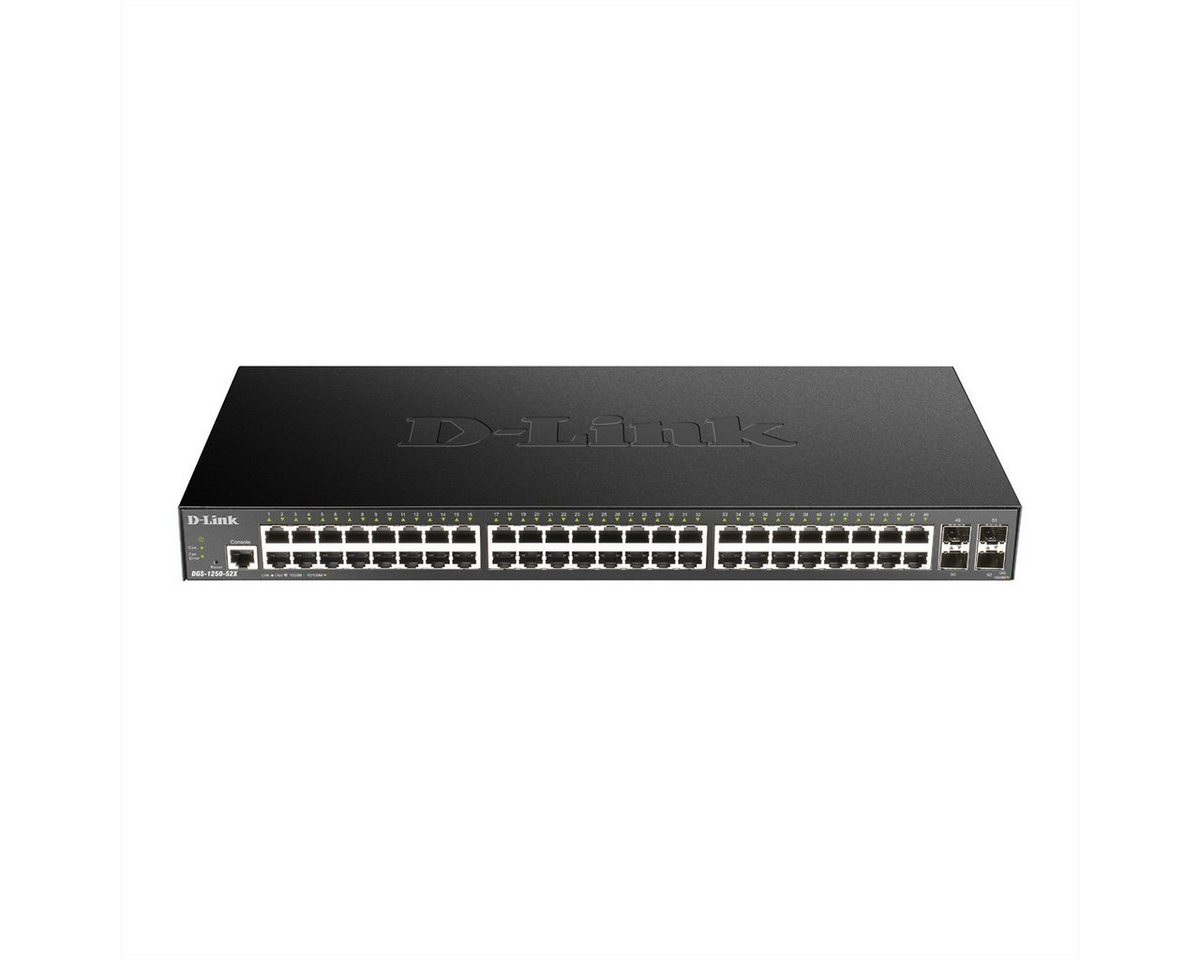 D-Link DGS-1250-52X Gigabit Switch 52-Port Smart Managed 4x 10G Netzwerk-Switch D-Link DGS-1250-52X Gigabit Switch 52-Port Smart Managed 4x 10G Netzwerk-Switch von D-Link