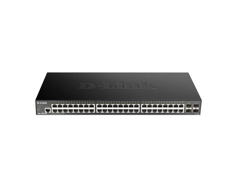 D-Link DGS-1250-52X Gigabit Switch 52-Port Smart Managed 4x 10G Netzwerk-Switch von D-Link