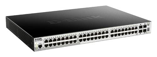 D-Link DGS-1510-52XMP/E Netzwerk Switch RJ45/SFP+ 48 + 4 Port 176 Gbit/s PoE-Funktion von D-Link