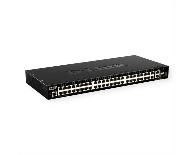 D-Link DGS-1520-52/E 52-Port Smart Managed Gigabit Stack Switch 4x 10G Netzwerk-Switch von D-Link
