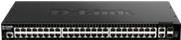 D-Link DGS 1520-52 - Switch - L3 - Smart - 48 x 10/100/1000 + 2 x 10 Gigabit Ethernet + 2 x 10 Gigabit SFP+ - an Rack montierbar von D-Link