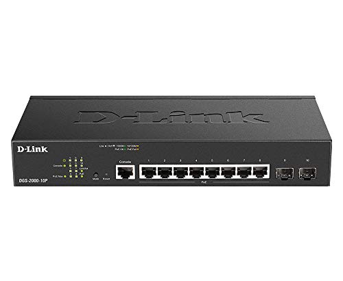 8-Port GBIT POE Managed Switch CPNT von D-Link