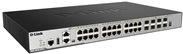 D-Link DGS 3630-28PC - Switch - L3 - verwaltet - 20 x 10/100/1000 (PoE+) + 4 x Kombi-Gigabit-SFP + 4 x 10 Gigabit SFP+ - an Rack montierbar - PoE+ (370 W) von D-Link