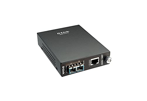 D-Link DMC-700SC/E Gigabit Ethernet Konverter (1x 1000Mbit/s RJ-45, 1x 1000Mbit/s SC-Duplex, Multimode bis zu 550m, Einbaumöglichkeit in DMC-1000 Chassis) von D-Link