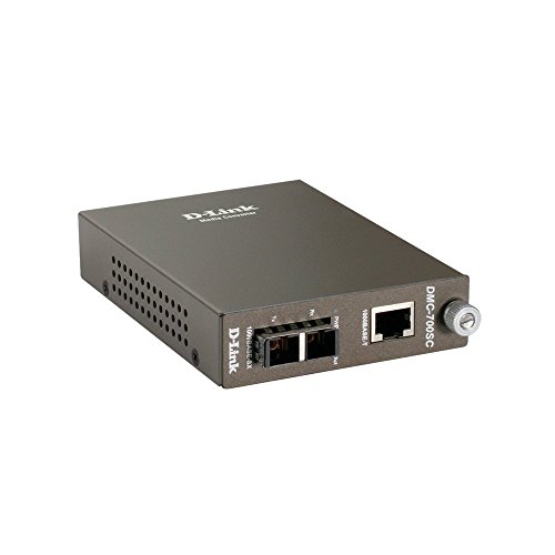 D-Link DMC-700SC/E Medienkonverter (1000 Mbit/s, Status, Ethernet 1000Base-TX, Ethernet 1000Base-SX, Gigabit Ethernet, 1 x RJ-45 1 x SC) von D-Link