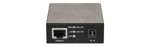 D-Link DMC-G01LC/E Gigabit Ethernet SFP Konverter (1x 10/100/1000Mbit/s RJ-45, 1x 100/1000Mbit/s SFP-Slot für optionale D-Link LC-Duplex SFP Transceiver-Module) von D-Link